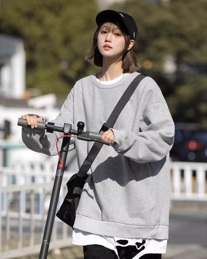 BASIC CREW SWEAT W593