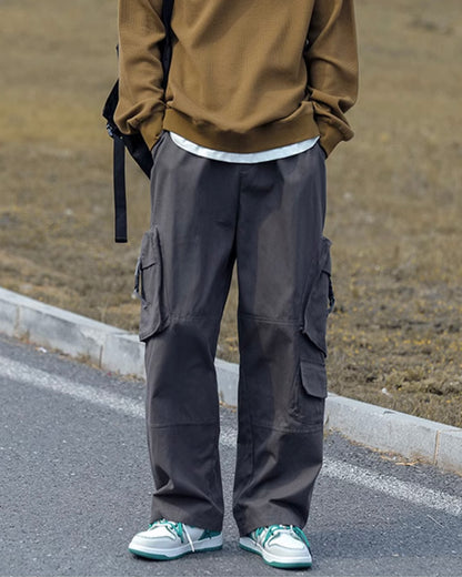 FLAP CARGO PANTS W595