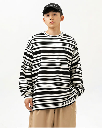 CITY BORDER LONG SLEEVE T SHIRTS W612