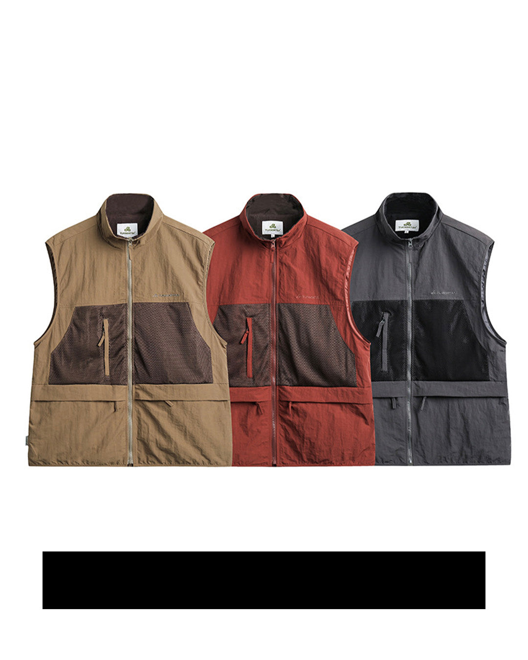 FISHING FLEECE NYLON VEST W613