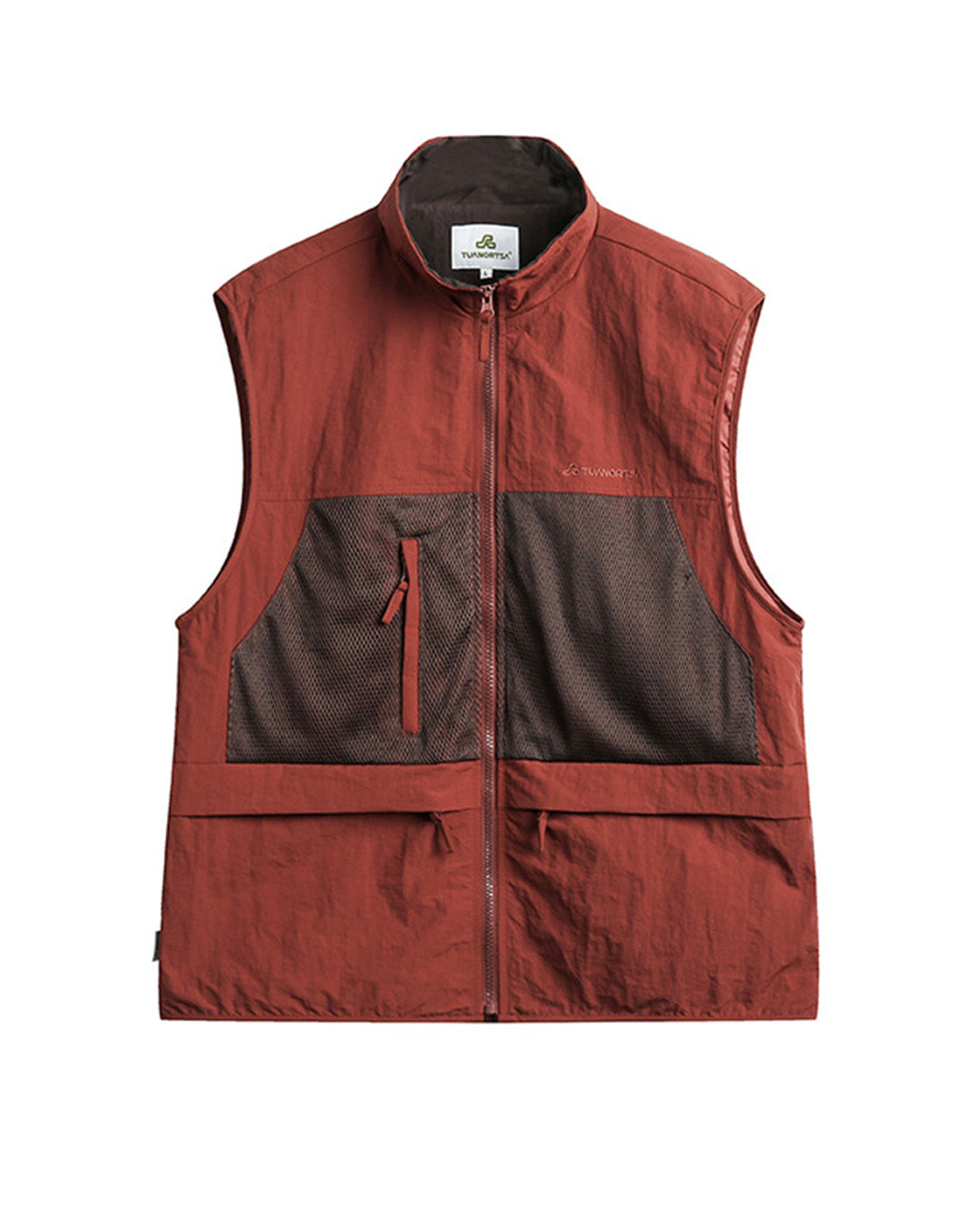 FISHING FLEECE NYLON VEST W613