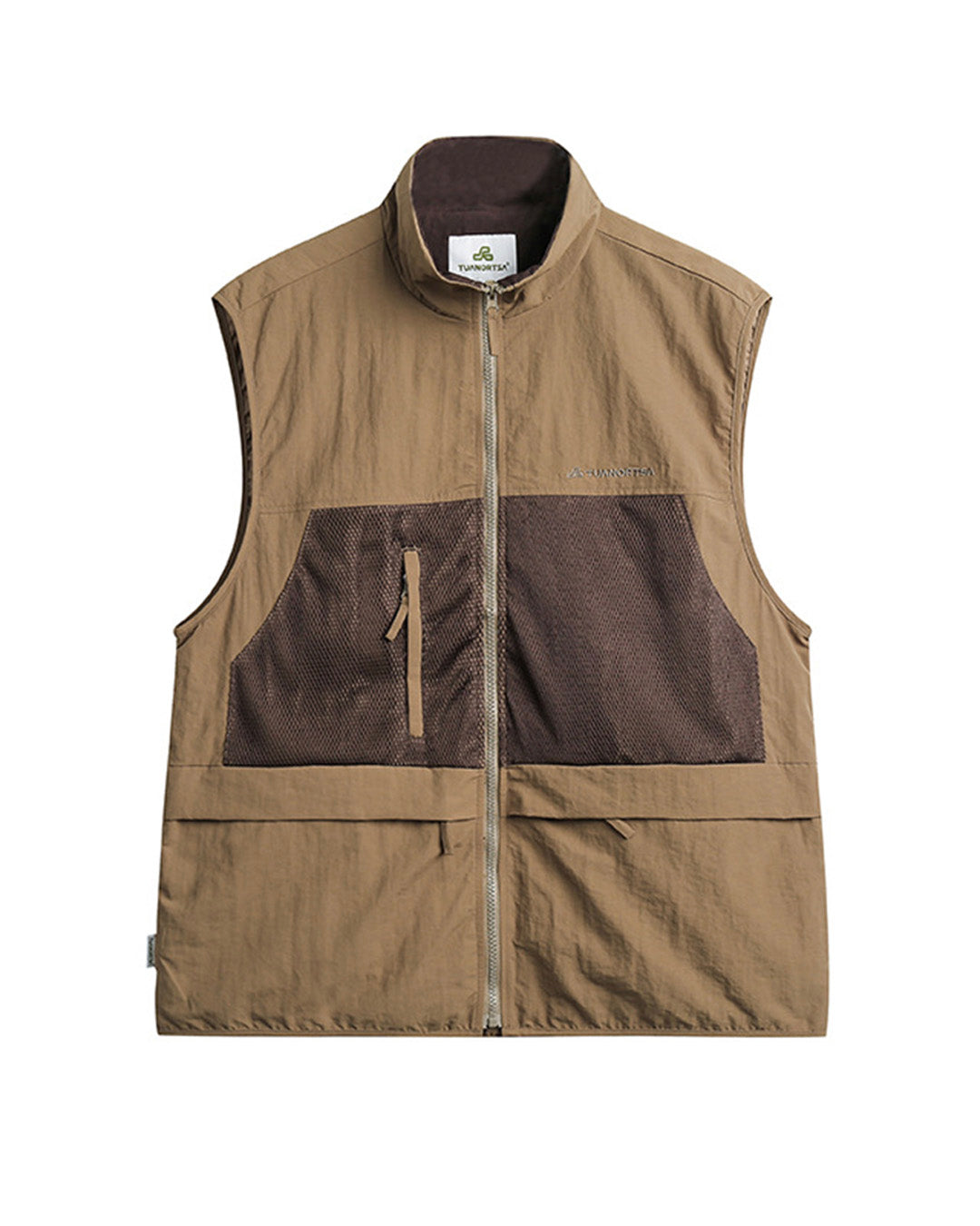 FISHING FLEECE NYLON VEST W613