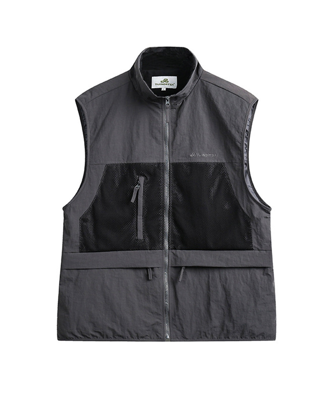 FISHING FLEECE NYLON VEST W613