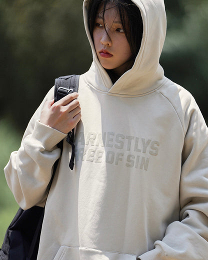 EARNESTLY LOGO HOODIE W649