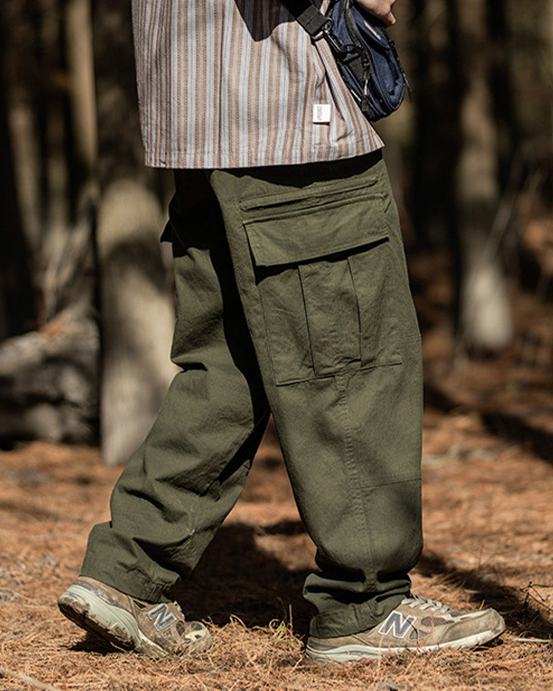 CARGO WASH WORK PANTS W653