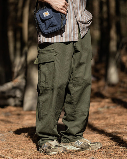 CARGO WASH WORK PANTS W653