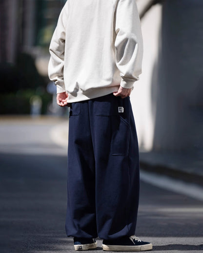 HEAVY WEIGHT LOOSE SWEAT PANTS W674