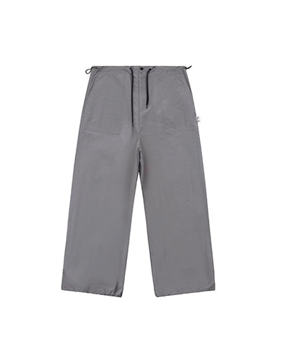 LOOSEFIT NYLON PANTS W676