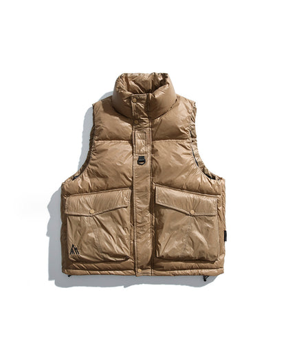 Big Pocket Down Vest W721