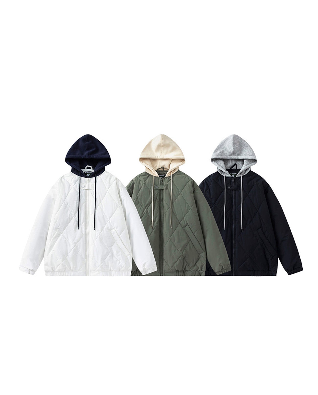 QUILTING HOODED JACKETW724
