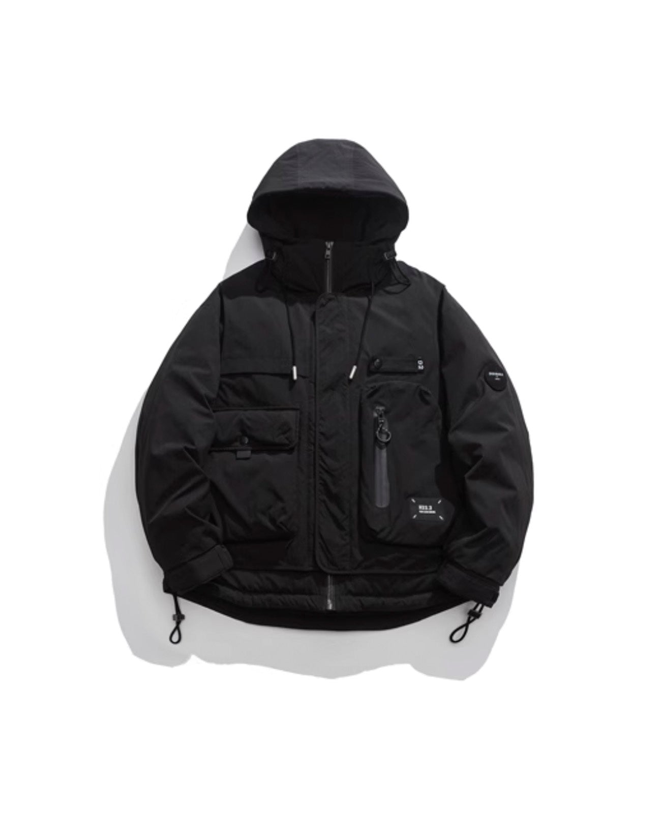 WHITE DUCK DOWN HOODED JACKET W819