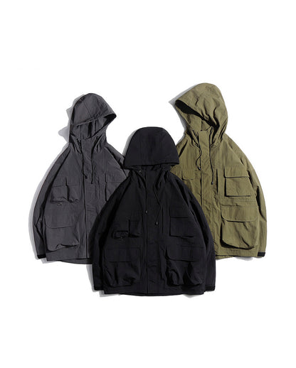 BIG POCKET RAIN TECH JACKET W836