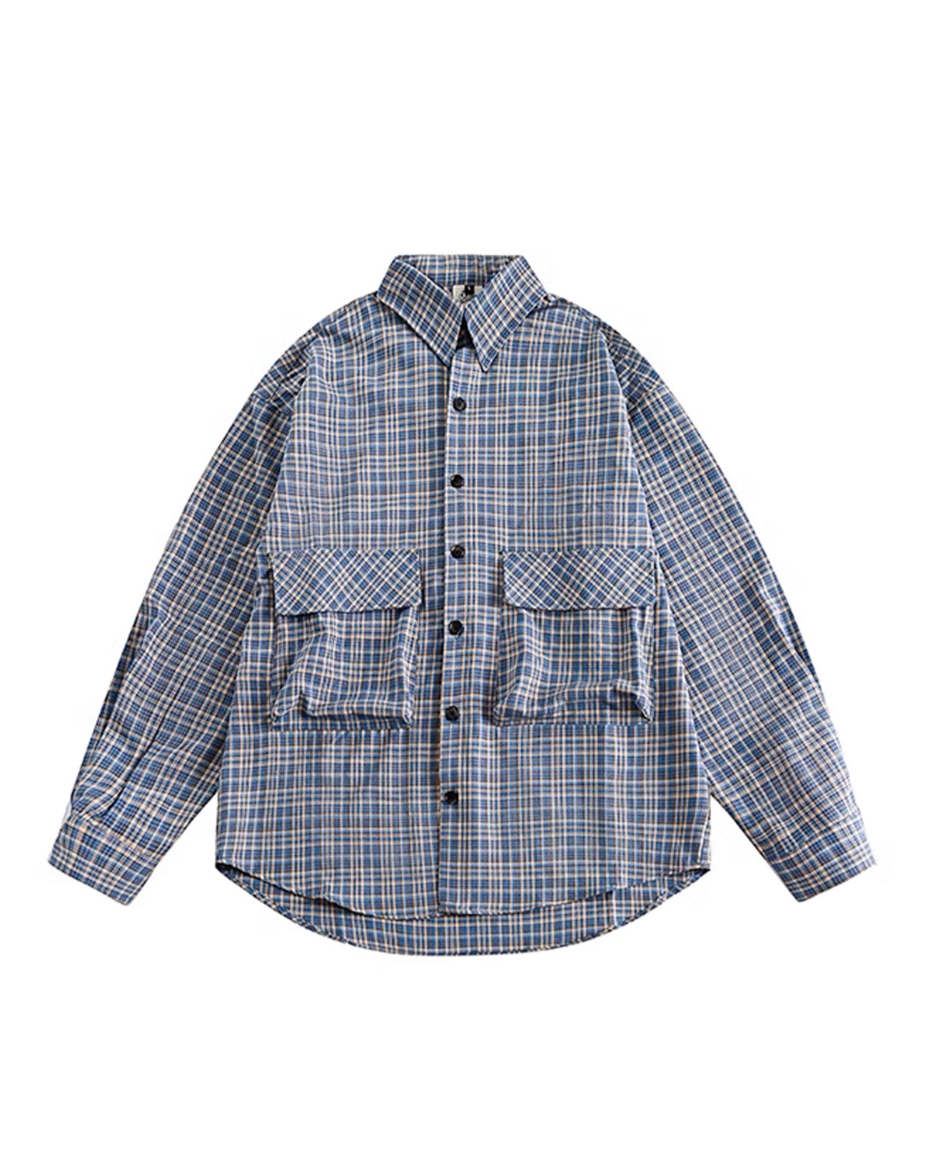 TECH POCKET CHECK SHIRT W941