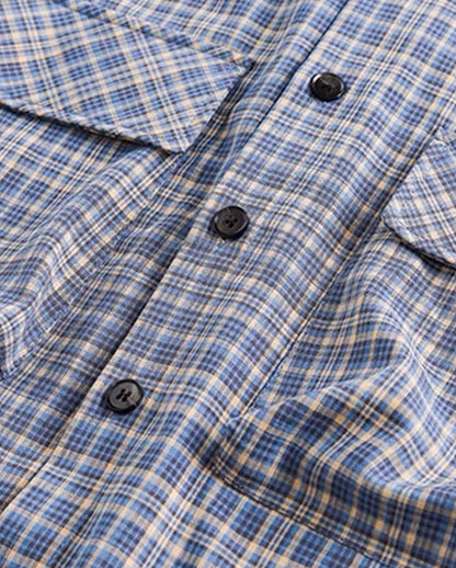 TECH POCKET CHECK SHIRT W941