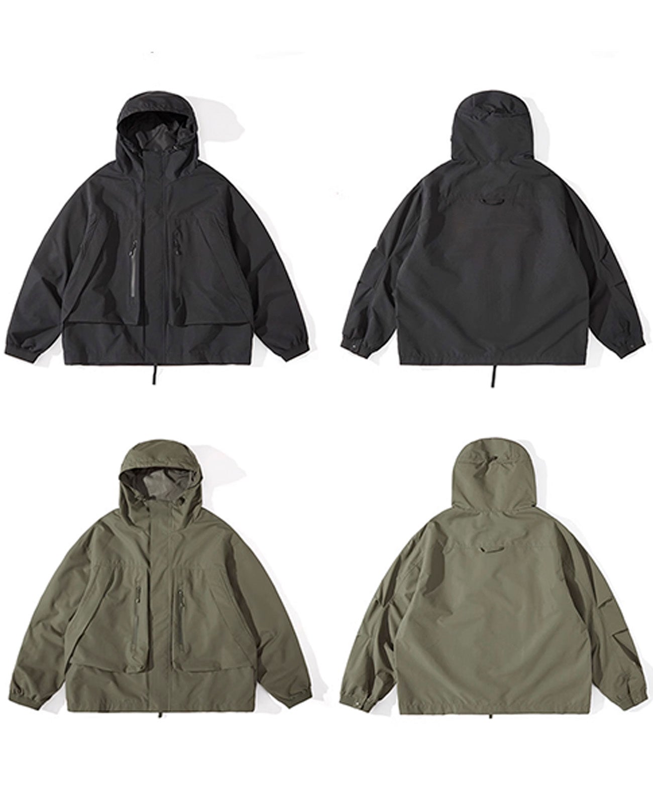 BIG POCKET NYLON JACKET W951