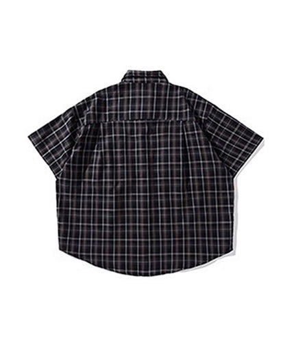 RETRO CHECK SS SHIRTS W989