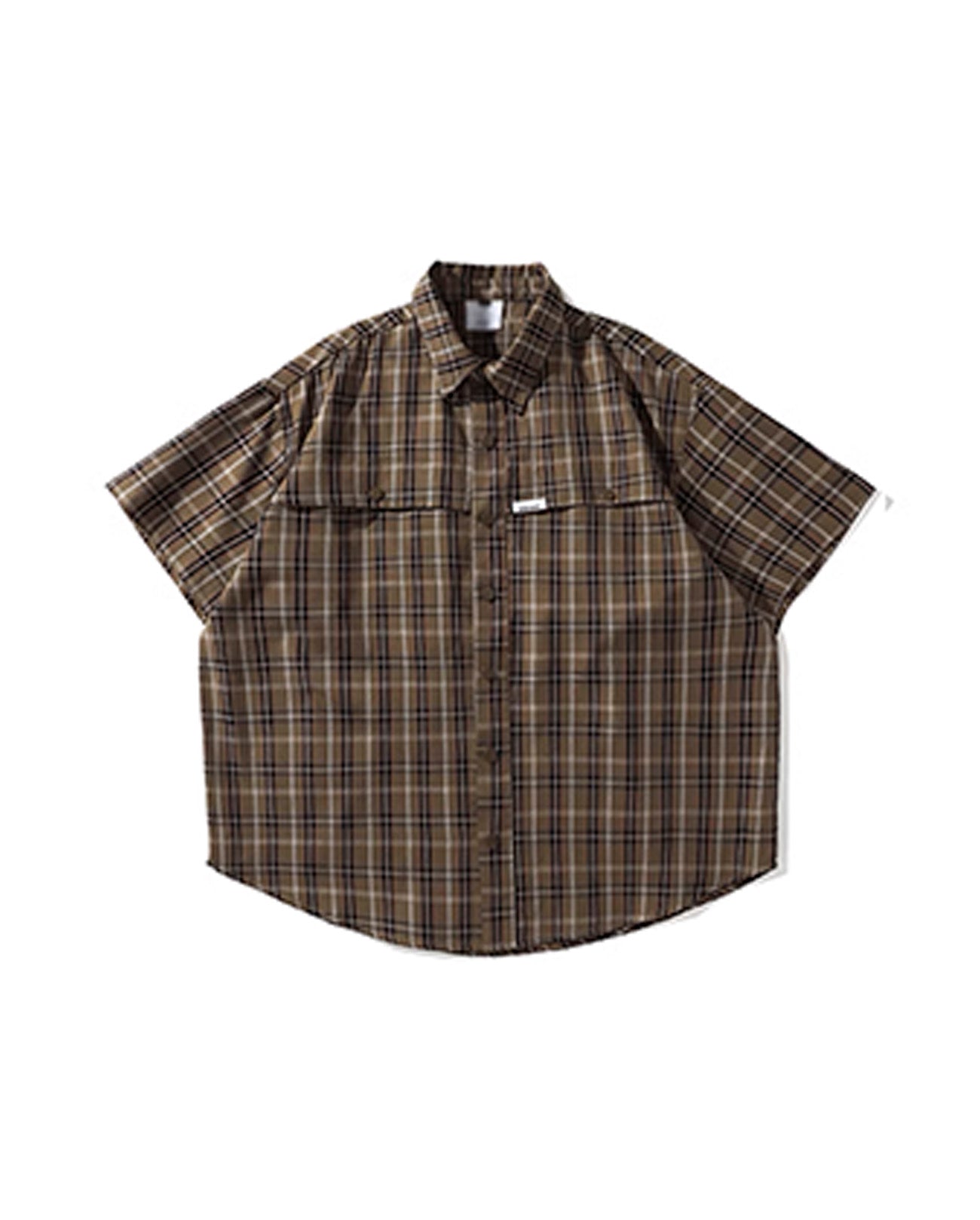 RETRO CHECK SS SHIRTS W989