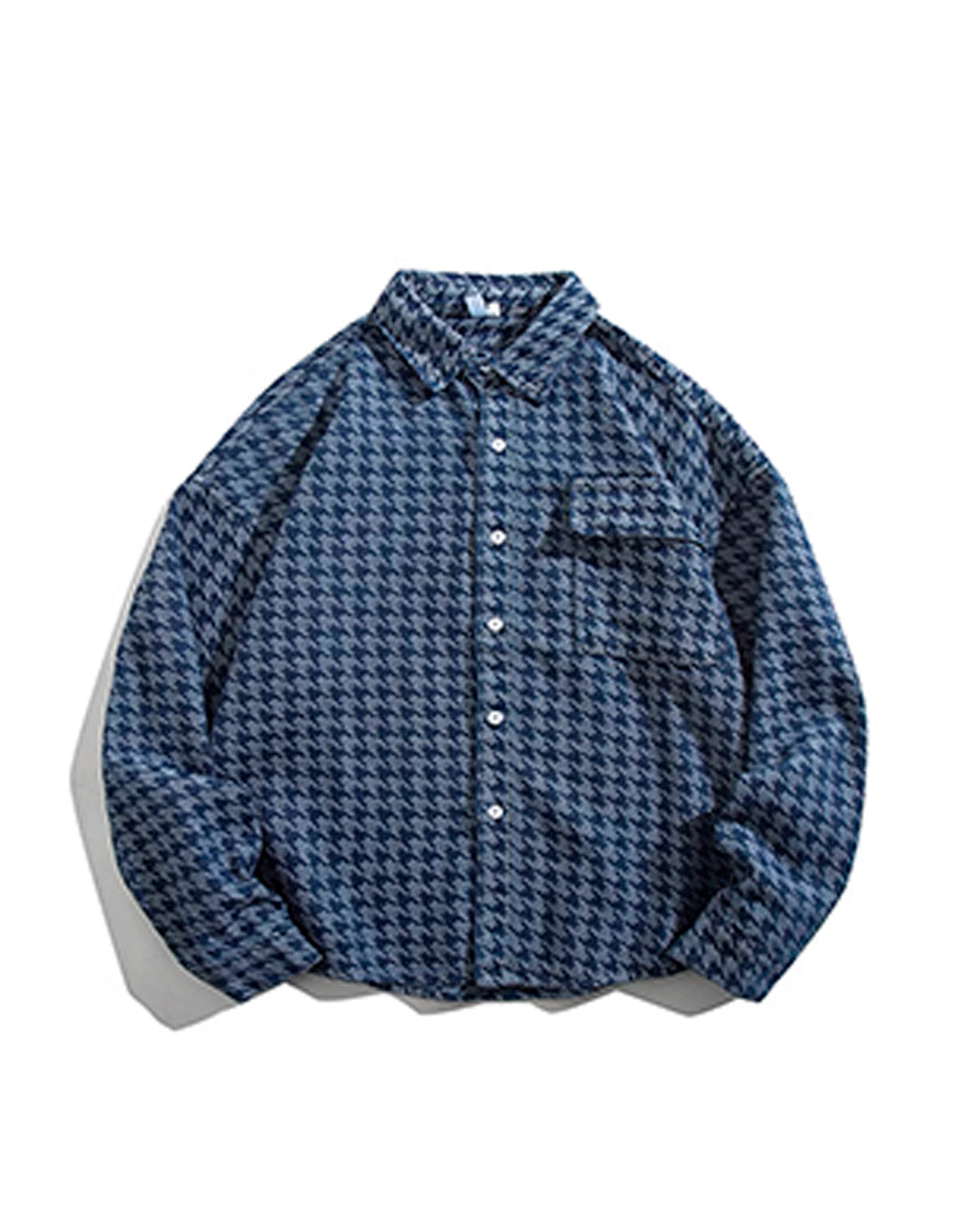 HOUNDSTOOTHTOOTH CHECK LS SHIRTS W995