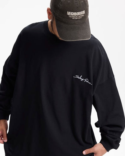 9.1oz LOGO LONG SLEEVE T-SHIRTS W1279