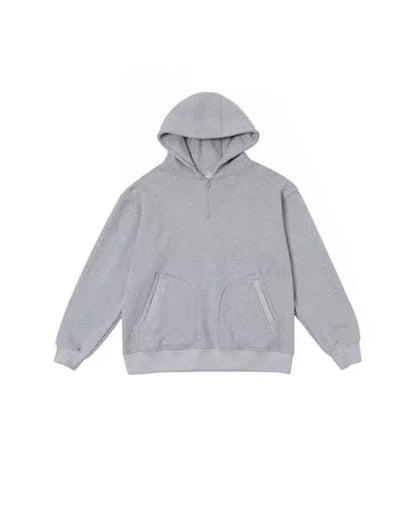 HALF ZIP PULLOVER HOODIE W1286