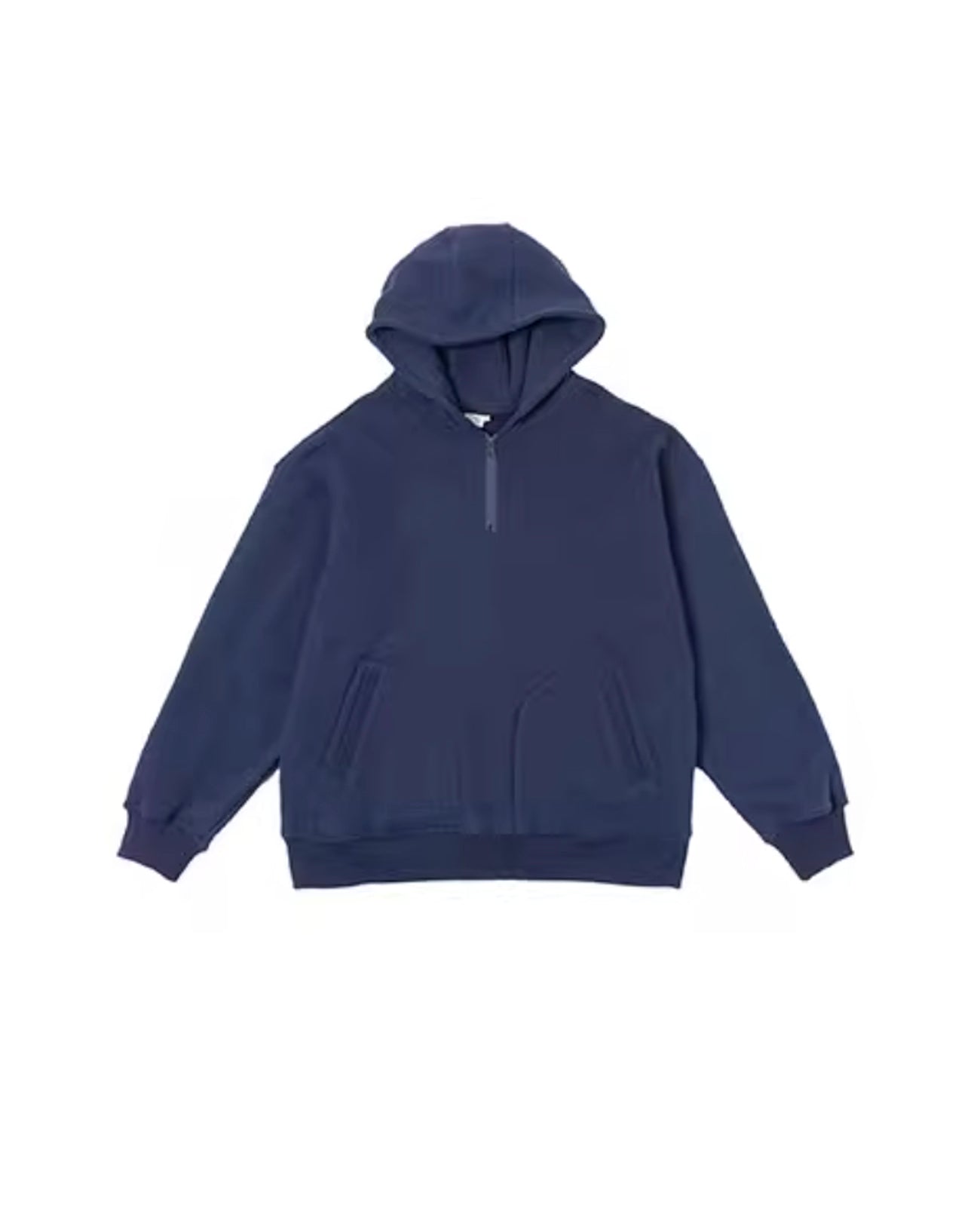 HALF ZIP PULLOVER HOODIE W1286