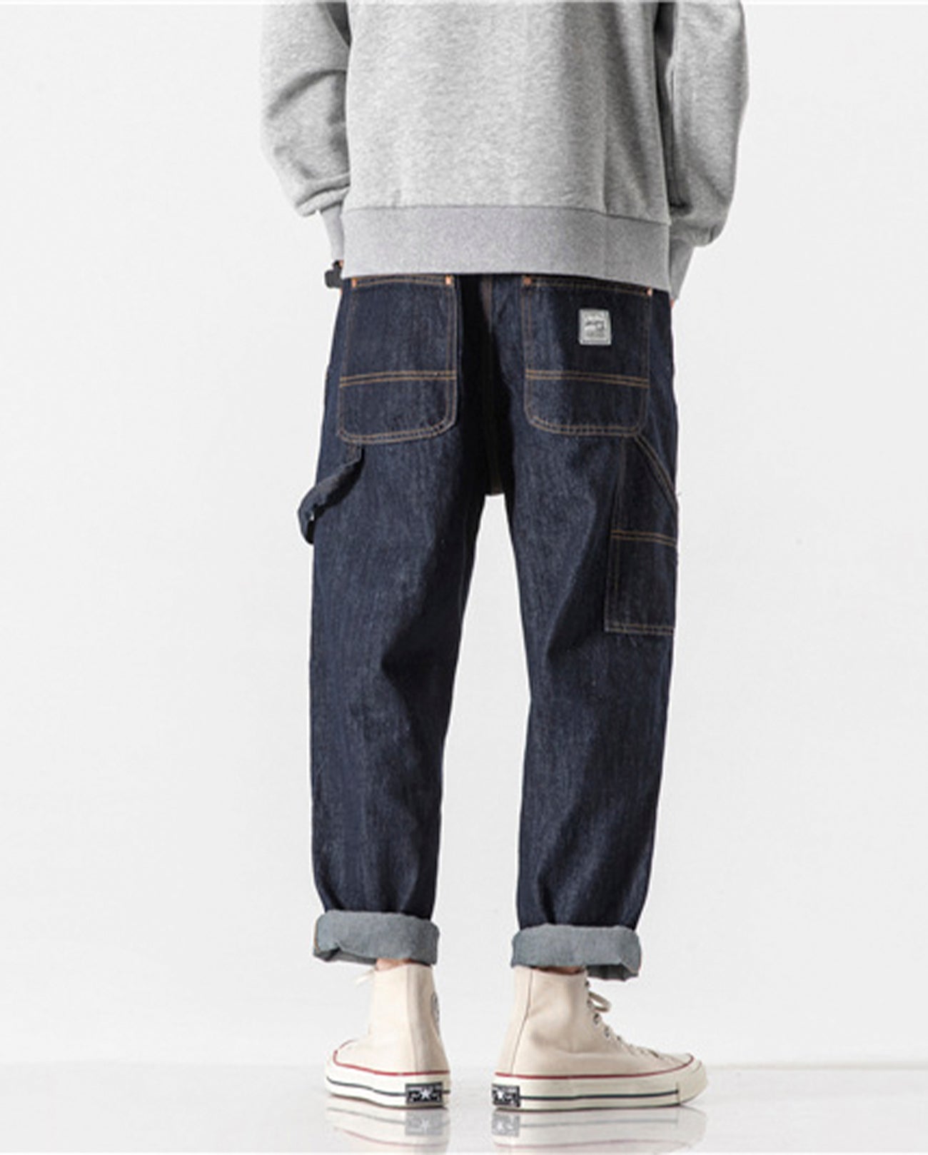 W KNEE WORK DENIM PANTS W1316