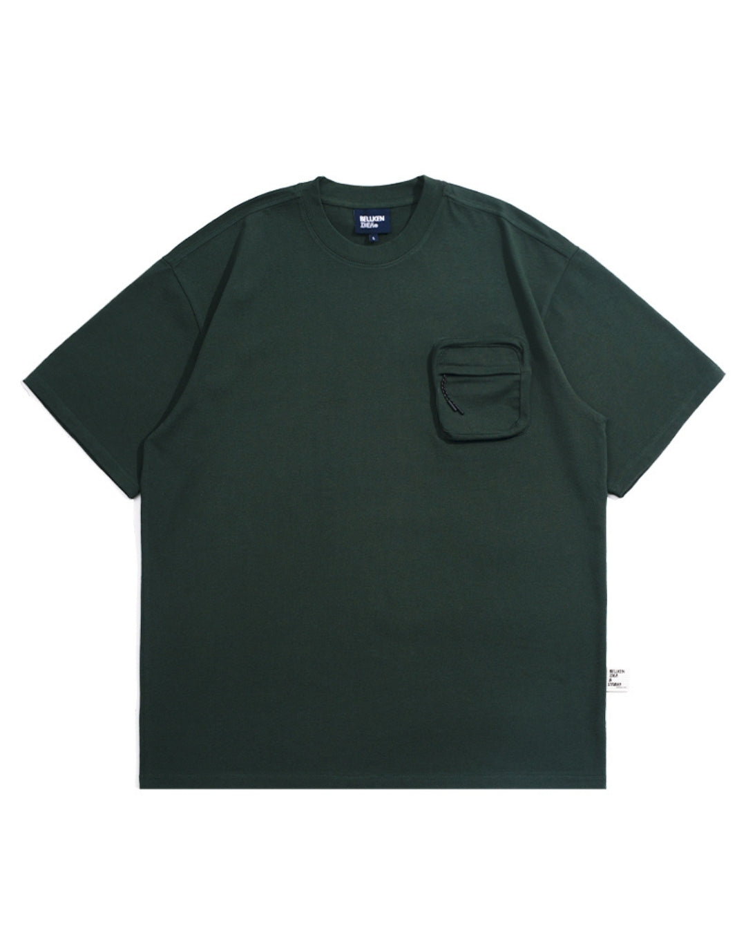 10oz HEAVY WEIGHT POCKET T-SHIRT W319