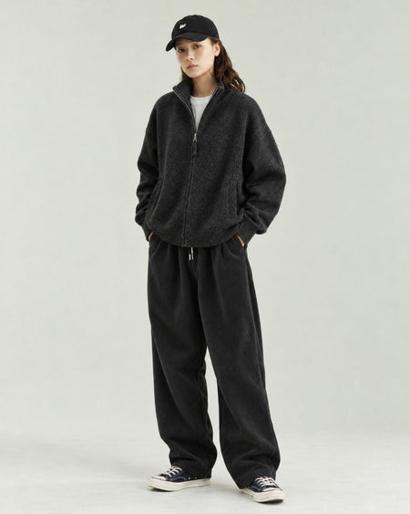 KNIT FULL ZIP JACKET W1922