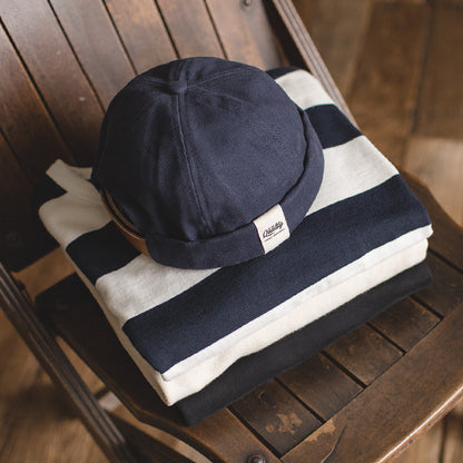 FRENCH STYLE DENIM SAILOR CAP W894