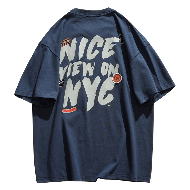 NICE NYC LOGO T-SHIRTS W491