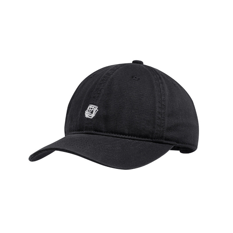 THE HOBOO SQUARE LOGO TWILL CAP W476