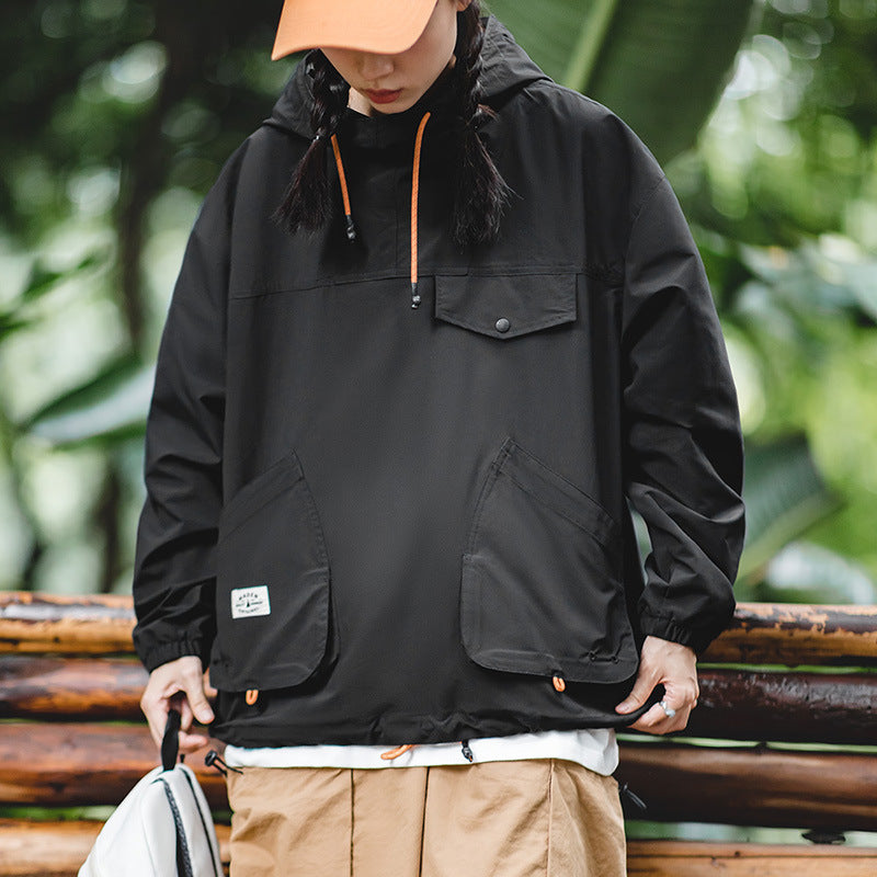 POCKET FUNCTIONAL MOUNTAIN PARKA W886