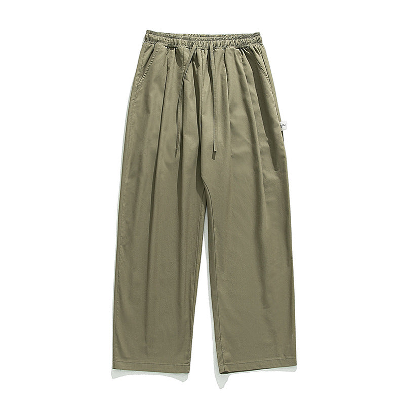 ROLL UP TUCK CHINO PANTS W316