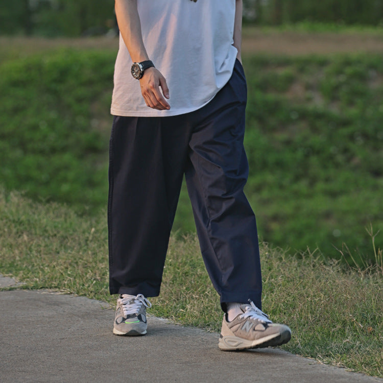 RELAX TUCK CHINO PANTS W373