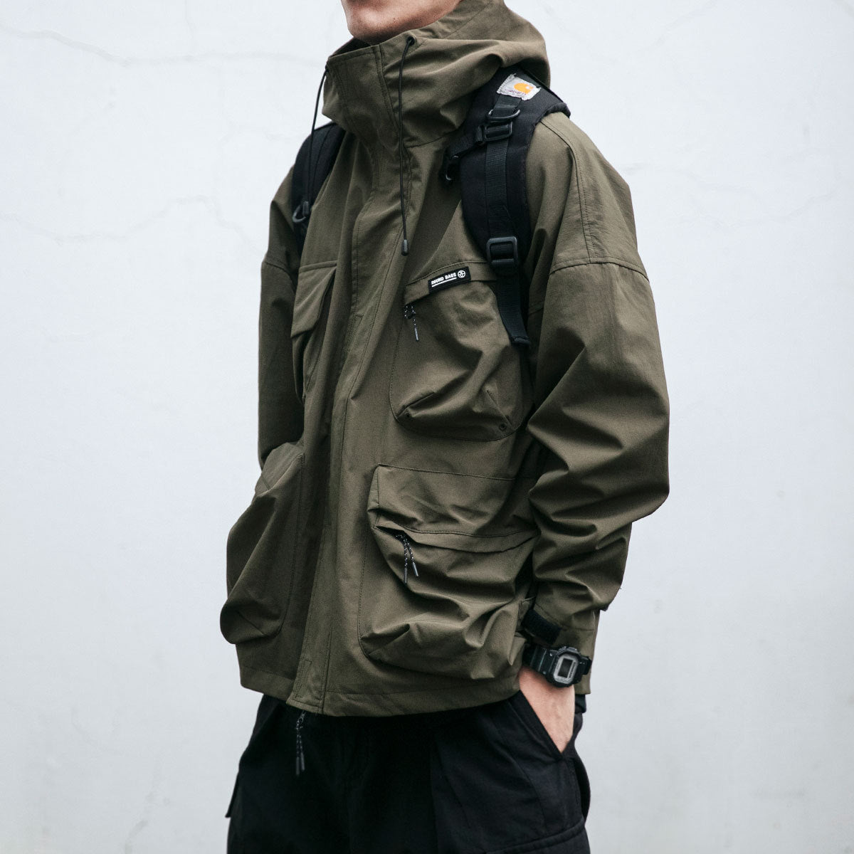 MULTI POCKET DESIGN JACKET W738