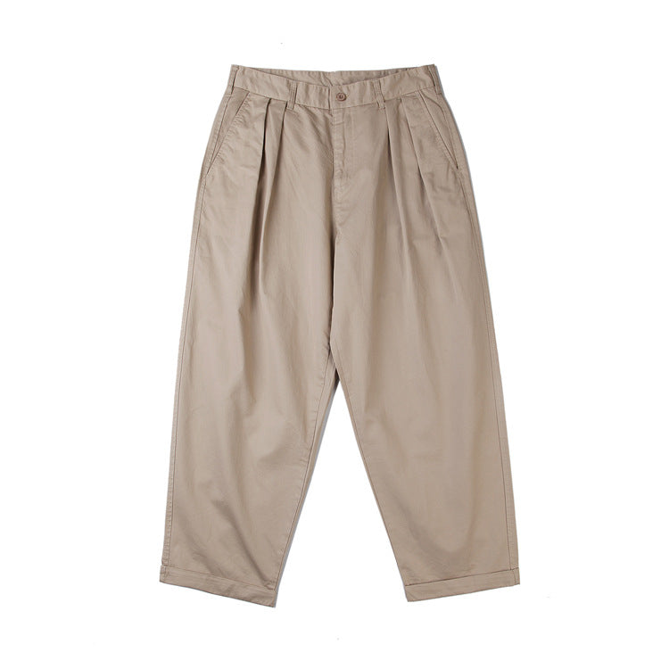 RELAX TUCK CHINO PANTS W373