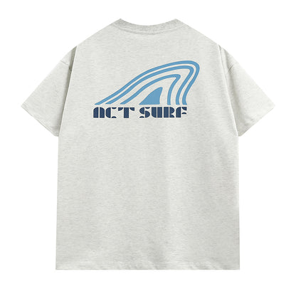 ACT SURF PRINT T-SHIRTS W429