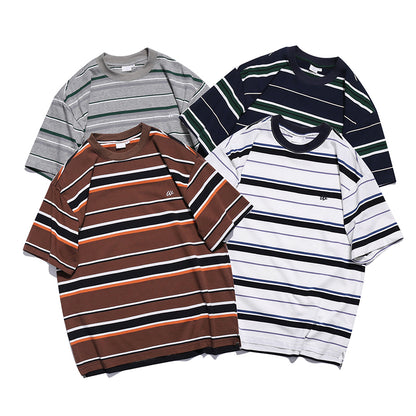 RETRO BORDER WIDE T-SHIRTS W359