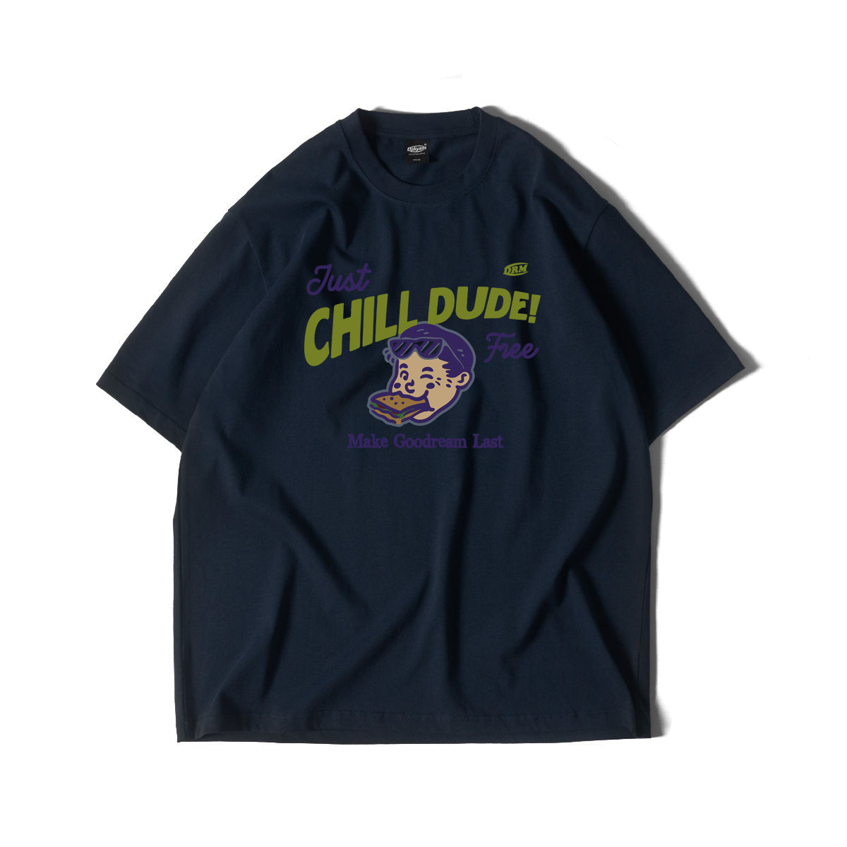 CHILL DUDE! PRINT T-SHIRTS W330