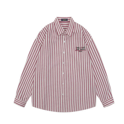 1POINT STRIPE LONG SLEEVE SHIRTS W301