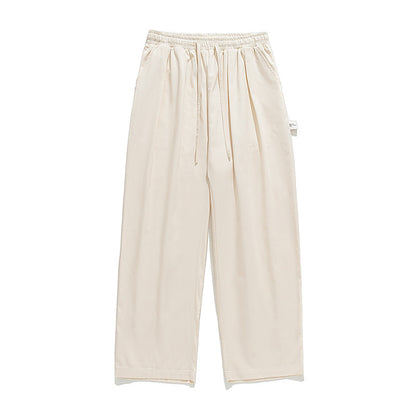 ROLL UP TUCK CHINO PANTS W316