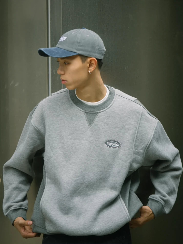 SPLIT CREWNECK SWEATER W883