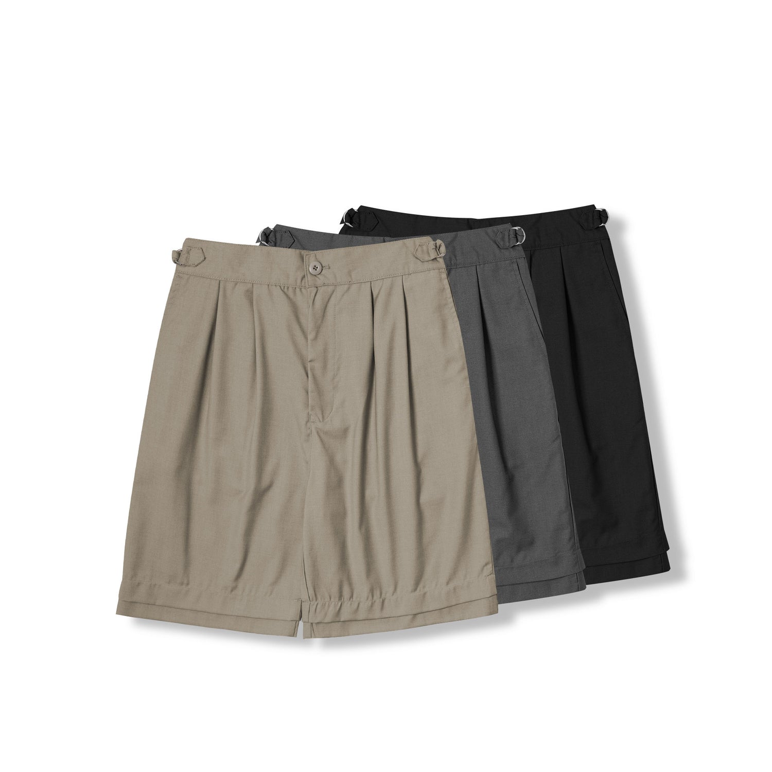 TUCK LOOSE SHORTS W369