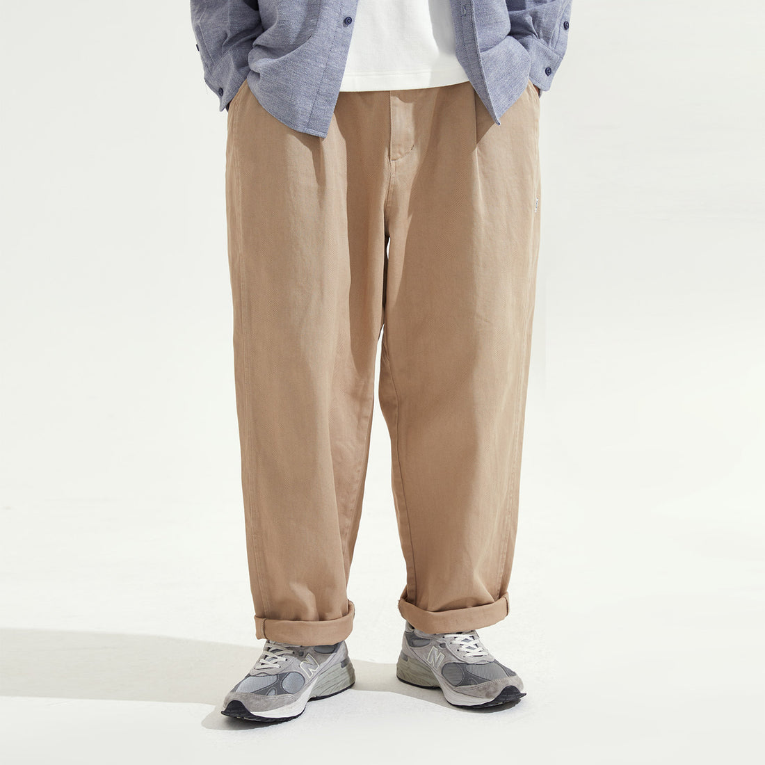 TAPERED CHINO PANTS W255