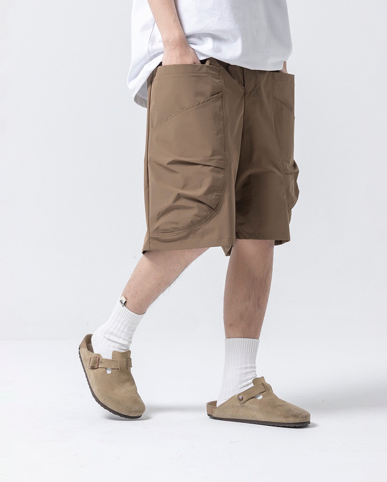 VERTICAL POCKET SHORTS W239