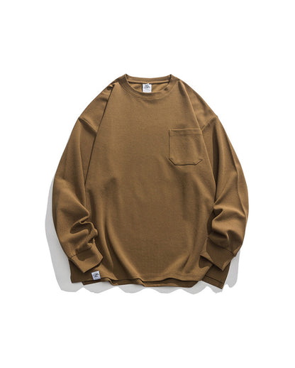 HW BIG POKET LONG SLEEVE T-SHIRTS W193