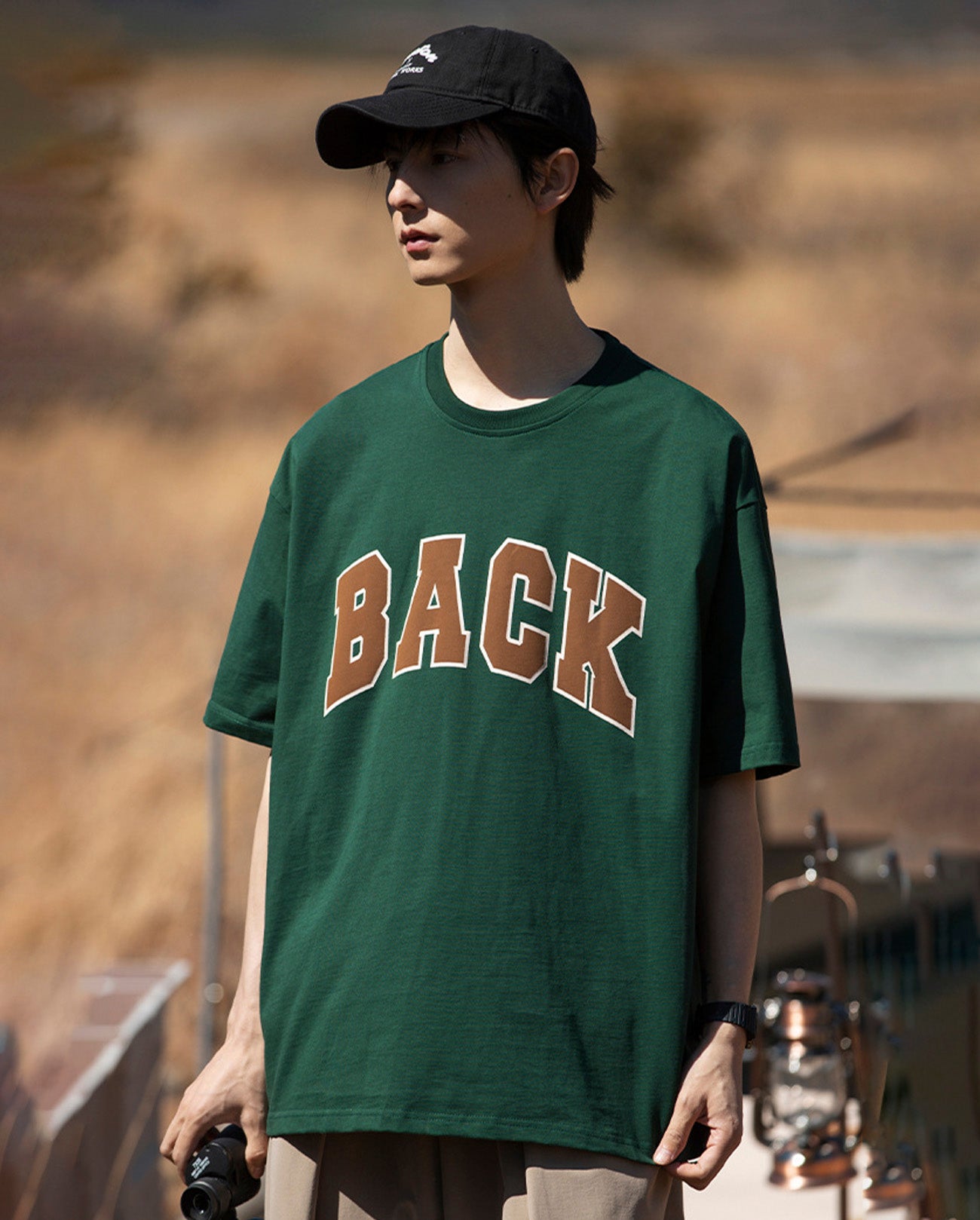 BACK PRINT T-SHIRTS W214