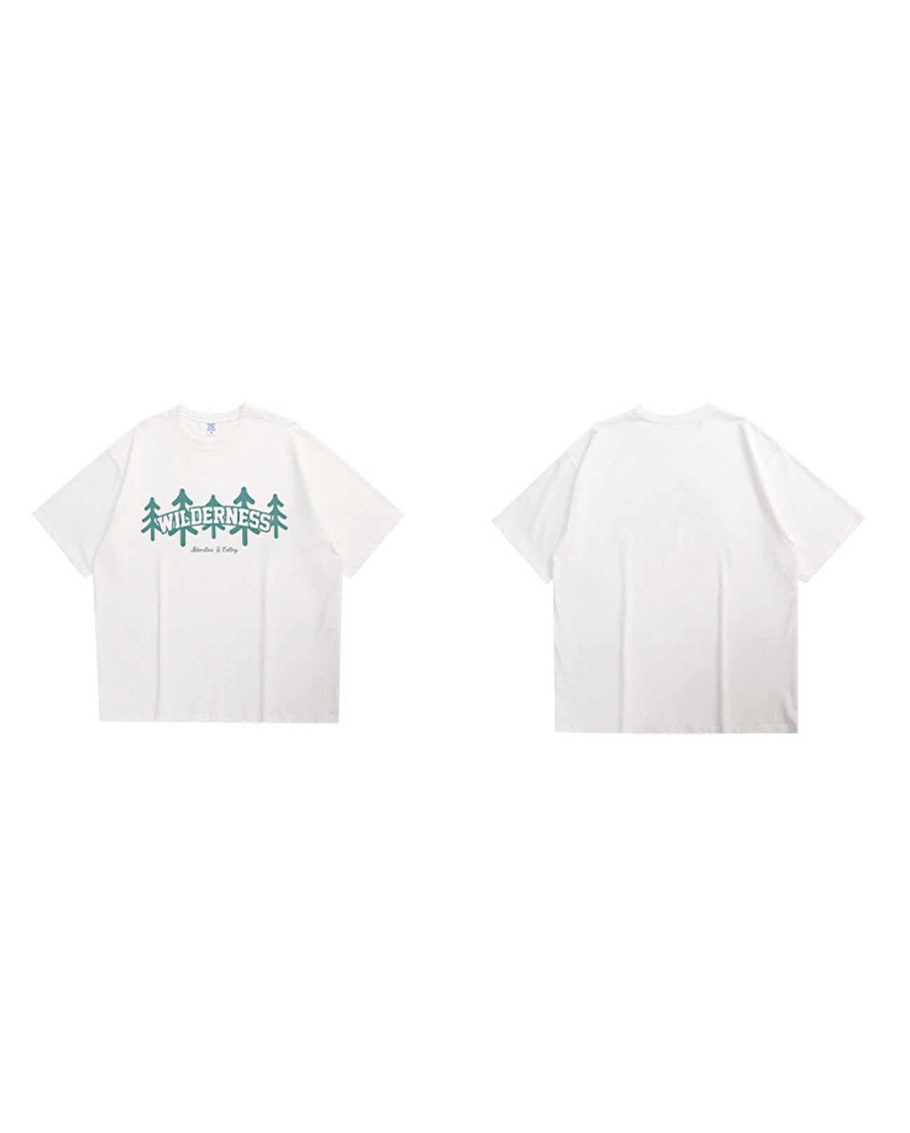 WILDERNESS PRINT T-SHIRTS W215