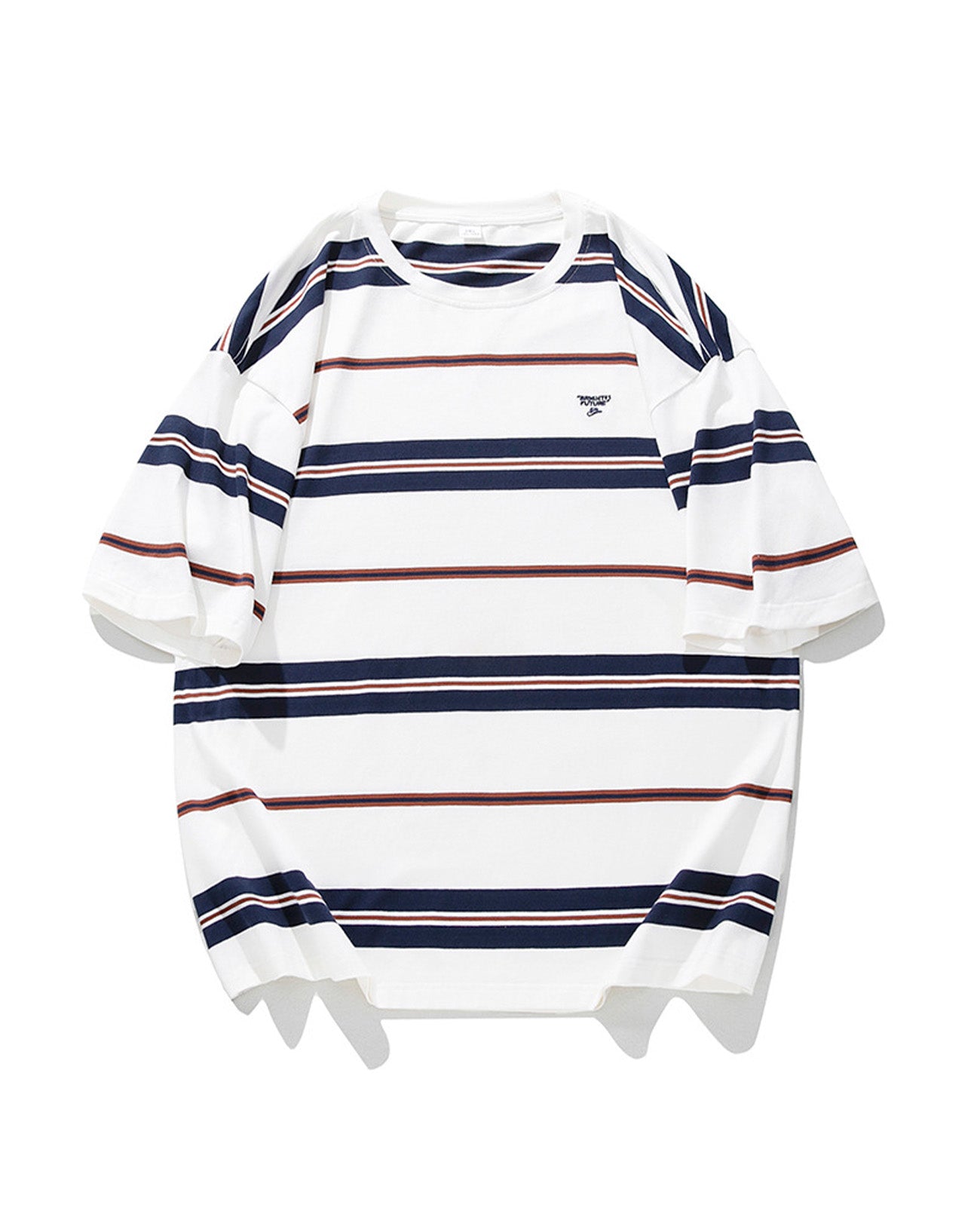 CONTRAST BORDER T-SHIRTS W227