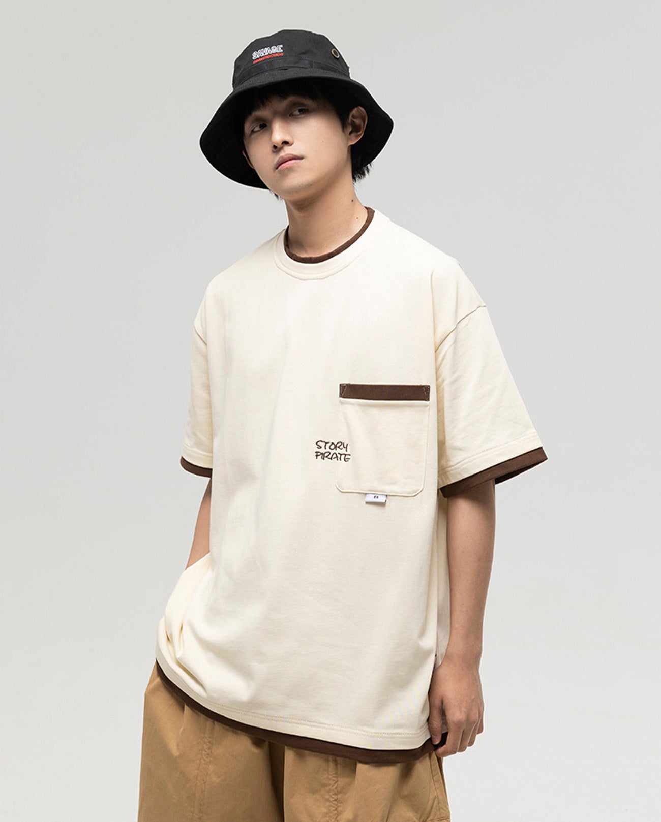 LAYER POCKET T-SHIRTS W211